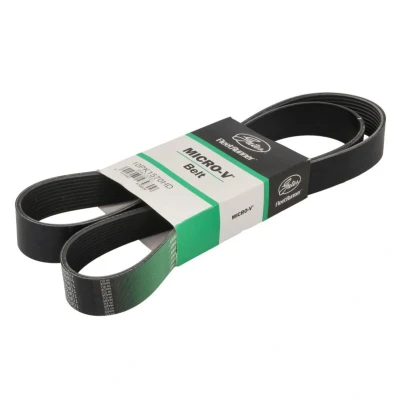Abbildung von GATES 10PK1570HD Keilrippenriemen 1570 10 Polyester, EPDM (Ethylen Propylen Dien Kautschuk) RENAULT TRUCKS: T Serie