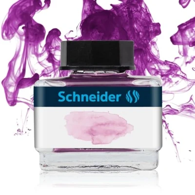 Abbildung von Schneider Füllhaltertinte pastell Glas 15ml lilac