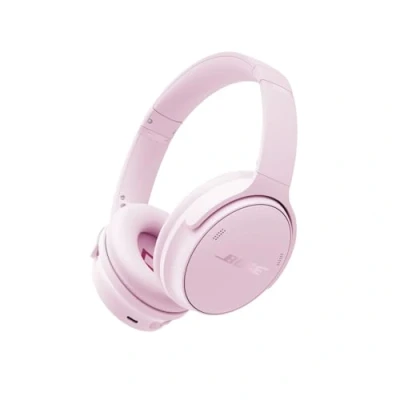 Abbildung von Bose QuietComfort Kabellose Kopfhörer mit Mikrofon und Noise Cancelling, Bluetooth Over Ear Kopfhörer, Audiophile On bis 24 Std. Akkulaufzeit, Blütenrosa