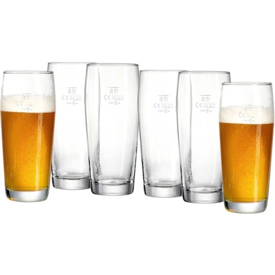 Abbildung von Ritzenhoff &amp; Breker Bierglas &quot;Willi&quot;, (Set, 6 tlg.), 500 ml, teilig
