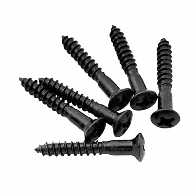 Abbildung von Musiclily Ultra 3,5x25mm Steg /Gurtknopf Schrauben für E Gitarre Bass, Schwarz (6er Set)
