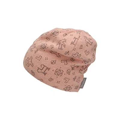 Abbildung von Sterntaler Baby Mädchen Beanie Slouch Spielzeug Mütze Baby, Kinderbeanie gefüttert mit Baumwollfleece rosa, 45