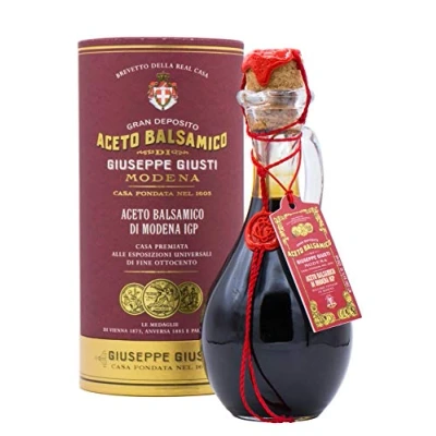 Abbildung von Giusti Aceto Balsamico di Modena IGP 3 Medaglie d’oro Anforina con cappelliera 250ml