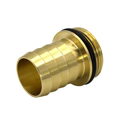 Abbildung von VARIOSAN Schlauchtülle 14207, 1/2&quot; AG x Tülle, Messing, O Ring
