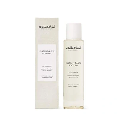 Abbildung von Estelle &amp; Thild Citrus Menthe Instant GLOW BODY OIL Körperöl, Damen, Größe: 100 ml,
