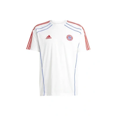 Abbildung von adidas Performance FC Bayern Muenchen TEE Vereinsmannschaften, Herren, Größe: Medium, White
