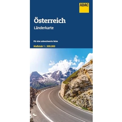 Abbildung von ADAC Länderkarte Österreich 1:300.000