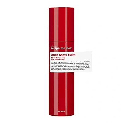 Abbildung von Recipe For Men After Shave BALM 100ML Aftershave Balsam, Herren, Größe: 100 ml,