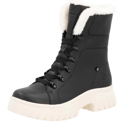 Abbildung von Rieker Evolution Snowboot/Winterstiefel, Damen, Größe: 37, Graphitschwarz Schuhe