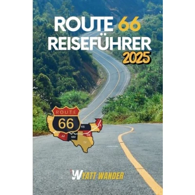 Abbildung von Route 66 Reiseführer: Erkundung des Herzens und der Seele legendären Amerikas (Gray Color Edition)