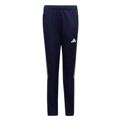 Abbildung von adidas Performance TIRO23 CLUB Trainings PANT Unisex Jogginghose für Kinder, Größe: 140, Team navy blue/white