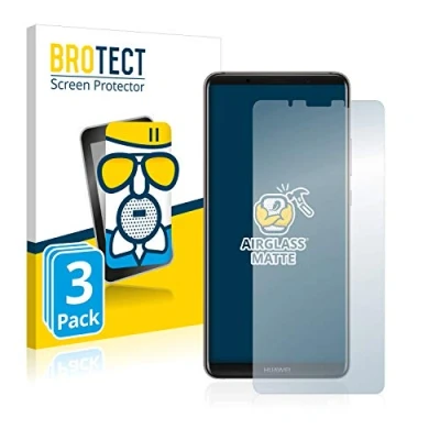 Abbildung von BROTECT Entspiegelungs Schutzglas für Huawei Mate 10 Pro (3 Stück) Schutz Folie Panzerfolie Glas Matt [Extrem Kratzfest 9H, Anti Reflex]