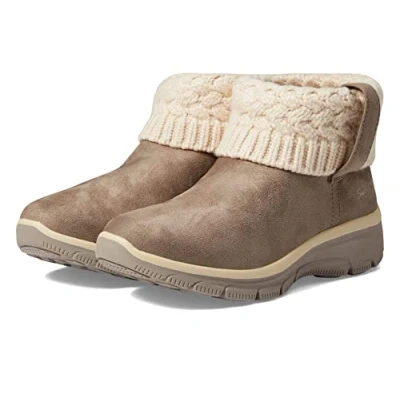 Abbildung von Skechers EASY GOING COZY WEATHER Schlupfboots Winterstiefel, Boots mit modischem Strickkragen
