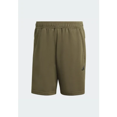 Abbildung von adidas Performance Train Essentials Shorts kurze Sporthose, Herren, Größe: Small, Olive strata/black