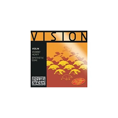 Abbildung von Thomastik 634126 Saiten für Violine Vision Synthetic Core, Satz 4/4 Stark