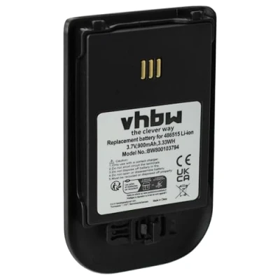 Abbildung von vhbw Akku kompatibel mit Unify Openstage WL3 schnurlos Festnetz Telefon (900mAh, 3,7V, Li Ion)
