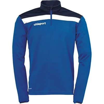 Abbildung von uhlsport Offense Langarmshirt für Kinder, Größe: 116, Azurblau/marine/weiß