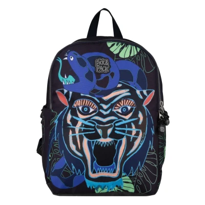 Abbildung von pick &amp; PACK Dangerous CAT Tagesrucksack für Kinder, Größe: One Size, Carbon