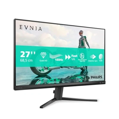 Abbildung von PHILIPS Evnia 27M2N3500AM 27 Zoll QHD Gaming Monitor, 180 Hertz, 1 ms, FreeSync Prem., HDR10 (2560x1440, 1x DisplayPort 1.4, 2X HDMI 2.0) schwarz/grau