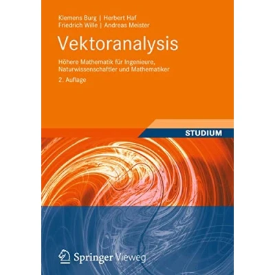 Abbildung von Vektoranalysis: Höhere Mathematik für Ingenieure, Naturwissenschaftler und Mathematiker