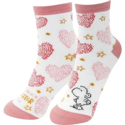 Abbildung von Sheepworld Zaubersocken Motiv &quot;Wunderbar&quot; Damensocken in Herzform gepresst, Größe 36 40 Geschenk Liebe, Valentinstag, für Sie 48532
