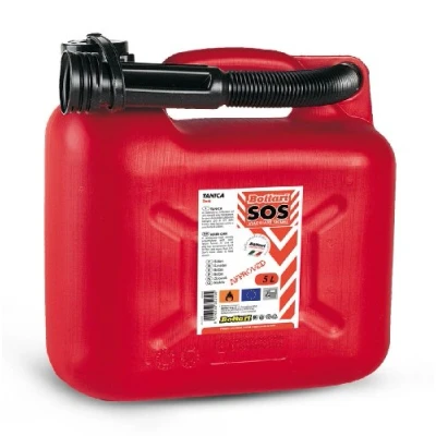 Abbildung von S.O.S. 35215 Zugelassener Benzinkanister mit Ausgießen, 5 Liter