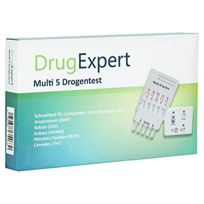 Abbildung von DRUG Expert Multi 5 AMP COC MDMA MOR THC 1 St