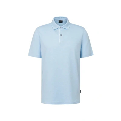 Abbildung von bugatti Poloshirt, Herren, Größe: Medium, Hellblau