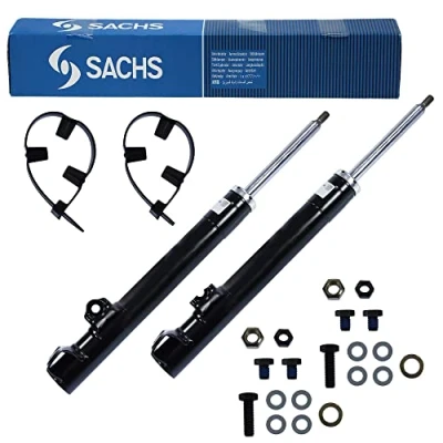Abbildung von SACHS 2x Gasdruck Stoßdämpfer vorne Kompatibel mit MERCEDES BENZ 124 Coupe (C124), Stufenheck (W124), T Model (S124), 190 (W201),E Klasse (W124, C124, S124)
