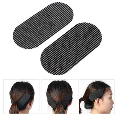 Abbildung von Haarspange, 2 Stück, Haarklammern, Styling, Bangs, Paste, Posten, selbstklebend, magischer Clip, Fransen, Bang, magisches Band, Bang