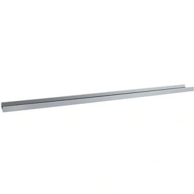 Abbildung von SIGEL MU060 lange Wandschiene für mobile Whiteboards und Pinboards der Serie Meet up silber, Aluminium, 200x4x9 cm