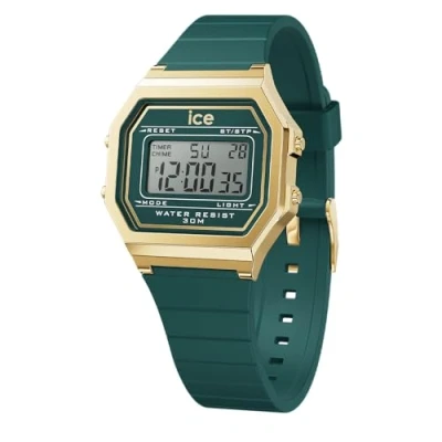 Abbildung von Ice Watch Digit Retro Digitaluhr, Damen, Größe: Small, Verdigris s