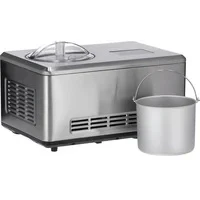 Abbildung von Severin Eismaschine &quot;EZ 7406&quot;, 2 l, 180 W, inkl. zwei großer Eisbehälter und hochwertigem Volledelstahl Gehäuse