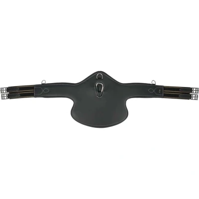 Abbildung von Horka Latzgurt Leder Schwarz/Silber 115cm