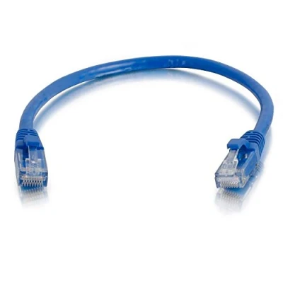 Abbildung von C2G 1M Blau Cat5e Ethernet RJ45 Hohe Geschwindigkeit Netzwerk Kabel, LAN Lead Unshielded PVC UTP Patch Kabel