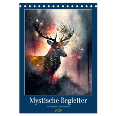 Abbildung von Mystische Begleiter (Tischkalender 2025 DIN A5 hoch), CALVENDO Monatskalender
