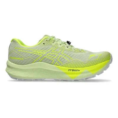 Abbildung von Asics FUJI Speed 3 Laufschuh Trail, Damen, Größe: 40, Cool matcha/safety yellow Schuhe