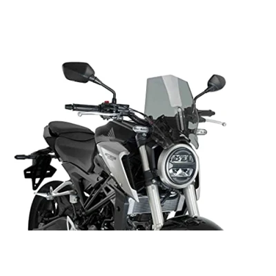 Abbildung von Puig Windschutzscheibe Naked New Generation Sport 9734H für Honda CB125R Neo Café 18&#039; 19&#039;, CB300R 19&#039;