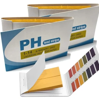 Abbildung von 240x ph Teststreifen Testpapier Lackmuspapier Wertebereich 1 14 mit Farbvergleichsskala (3x 80er Pack)