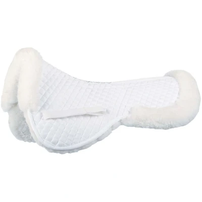 Abbildung von Harry&#039;s Horse Riser Bridoon Merino voll One Size Weiss