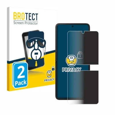Abbildung von BROTECT (2 Stück Anti Spy Blickschutzfolie für Oppo Find N2 Flip Privacy Screen Protector [Displayschutz Folie, Sichtschutz, Blaulichtfilter]