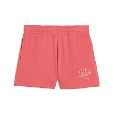 Abbildung von Puma kurze Sporthose für Kinder, Größe: 152, Peach frost