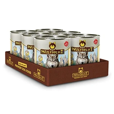Abbildung von Wolfsblut Grey Peak 6 x 800 g Ziege Nassfutter Hundefutter Getreidefrei