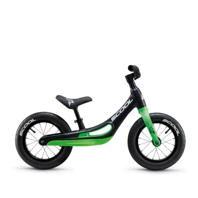Abbildung von Laufrad PedeX magnesium Black Grün ab 2 Jahren S&#039;COOL