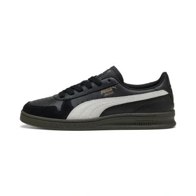 Abbildung von Puma Indoor Unisex Sneaker low, Größe: 44.5, Black/white Leder
