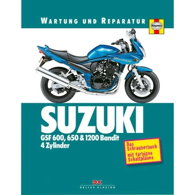 Abbildung von Klasing Verlag Reparaturanleitung Suzuki GSF 600/650/1200 Bandit bis 2006