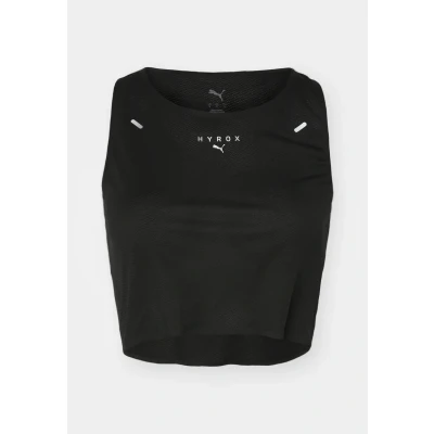 Abbildung von Puma Hyrox Ultraspun CROP TANK Top, Damen, Größe: XL, Black