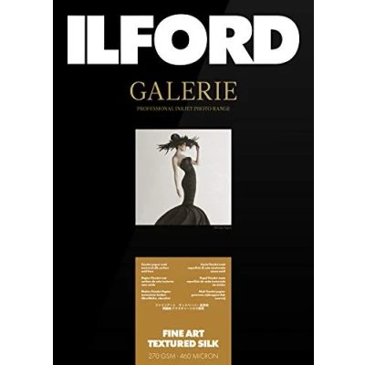 Abbildung von ILFORD GALERIE FineArt Textured Silk 270 gsm 4x6 Zoll 102 mm x 152 50 Blatt