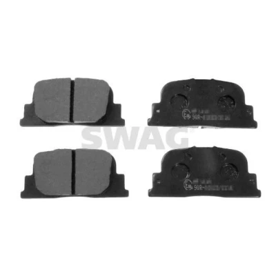 Abbildung von SWAG 33 10 6372 Bremsbelagsatz Hinterachse TOYOTA: Prius II Liftback