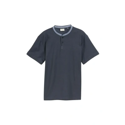 Abbildung von TOM Tailor MIT Stehkragen Tshirt basic, Herren, Größe: XL, Blueish grey